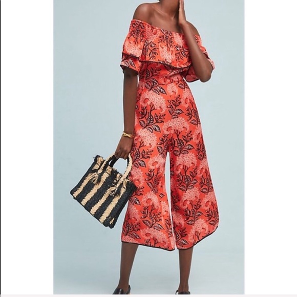 ❤️SALE NWT Anthropologie Kopal Off Shoulder Crop - Picture 2 of 9